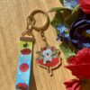 Porte-clés Fée des coquelicots - collection Féerie florale