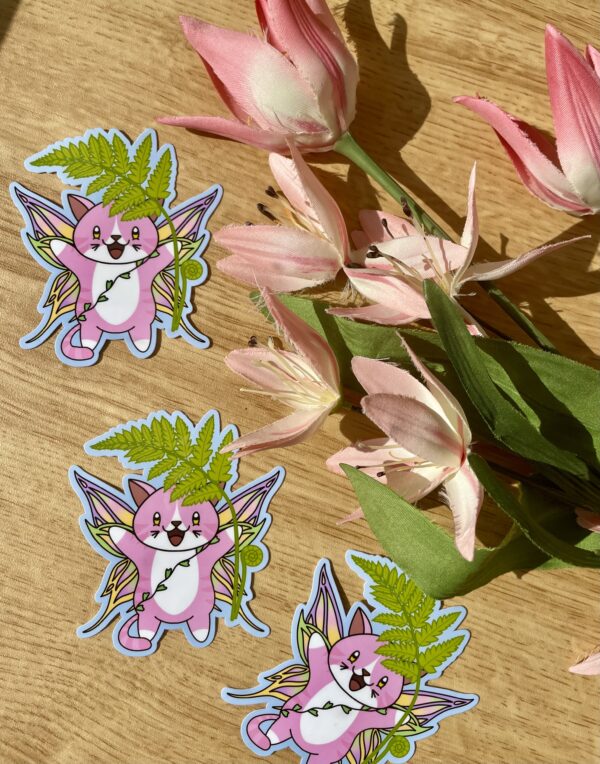 Stickers individuels Fée des fougères - collection Féerie florale