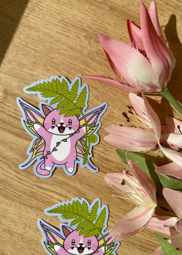 Stickers individuels Fée des fougères - collection Féerie florale