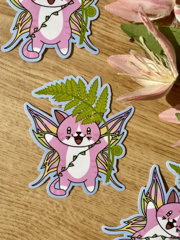 Stickers individuels Fée des fougères - collection Féerie florale