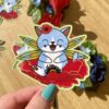 Stickers individuels Fée des coquelicots - collection Féerie florale