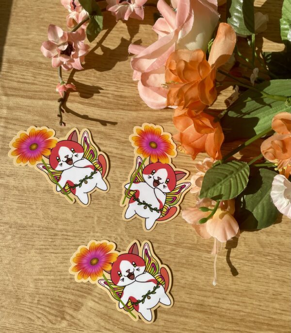 Stickers individuels Fée des marguerites du Cap - collection Féerie florale