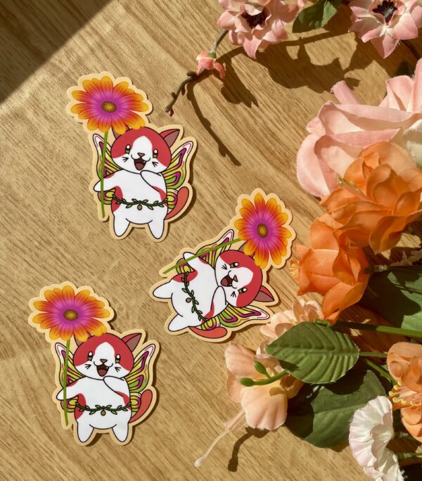 Stickers individuels Fée des marguerites du Cap - collection Féerie florale