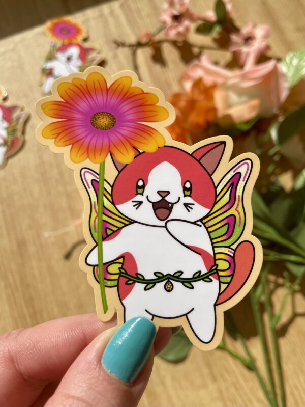 Stickers individuels Fée des marguerites du Cap - collection Féerie florale