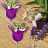 Stickers individuels Fée des tulipes - collection Féerie florale