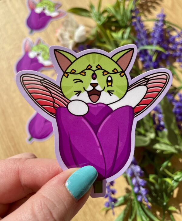 Stickers individuels Fée des tulipes - collection Féerie florale