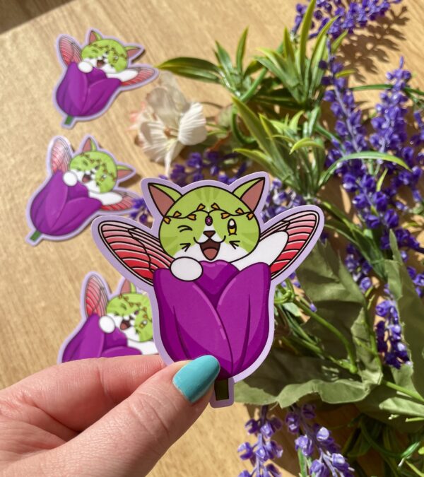 Stickers individuels Fée des tulipes - collection Féerie florale