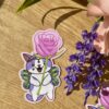Stickers individuels Fée des roses - collection Féerie florale