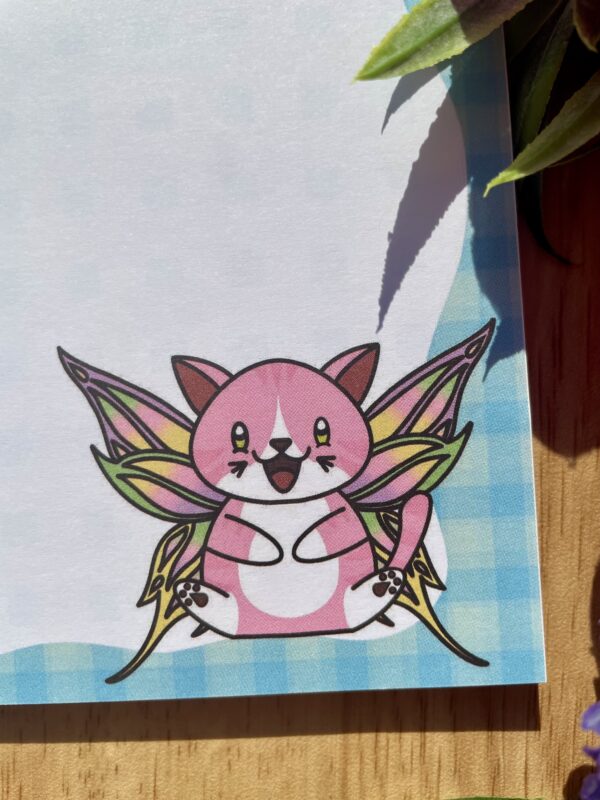 Bloc-notes Féerie printanière détails GRADE B - Collection Féerie florale