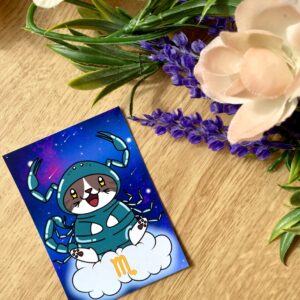 Mini illustrations Signes du Zodiaque : Scorpion