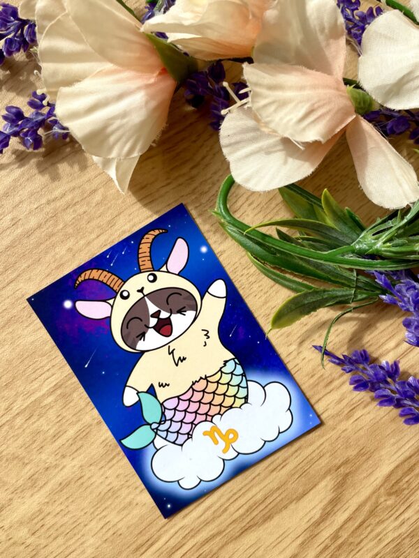 Mini illustrations Signes du Zodiaque : Capricorne