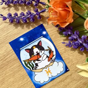 Mini illustrations Signes du Zodiaque : Poisson