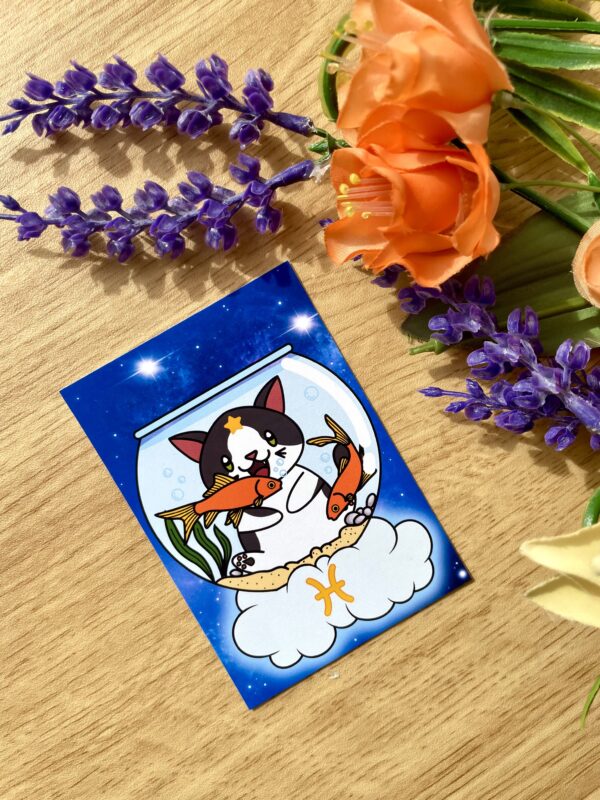 Mini illustrations Signes du Zodiaque : Poisson