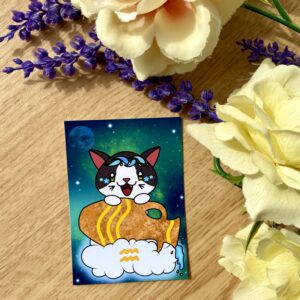 Mini illustrations Signes du Zodiaque : Verseau