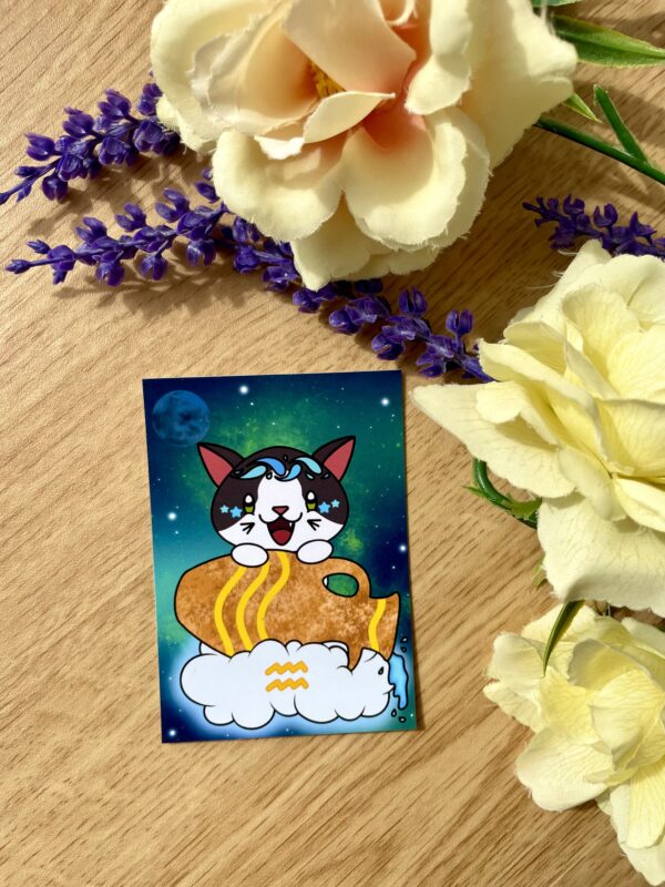 Mini illustrations Signes du Zodiaque : Verseau