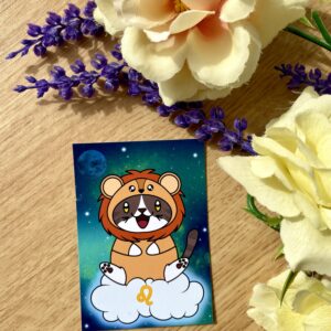 Mini illustrations Signes du Zodiaque : Lion