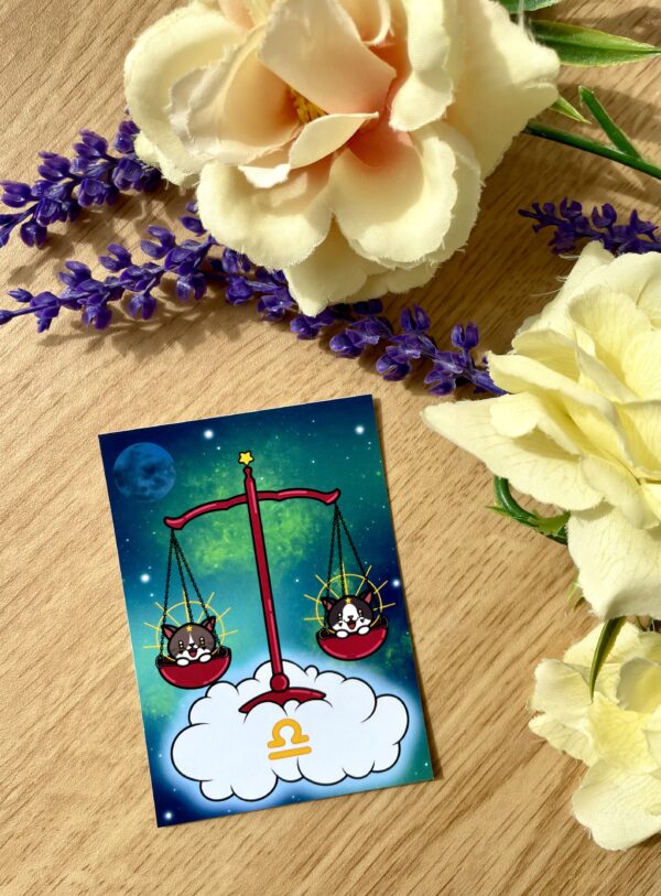 Mini illustrations Signes du Zodiaque : Balance