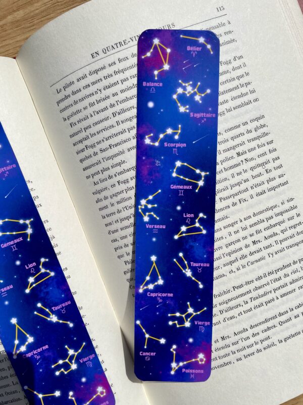 Marque-pages Constellations du Zodiaque - Collection Signes du Zodiaque
