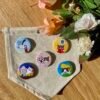 Badges ronds - Collection Moody Cat