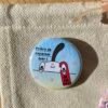 Badge rond Ne pas déranger- Collection Moody Cat