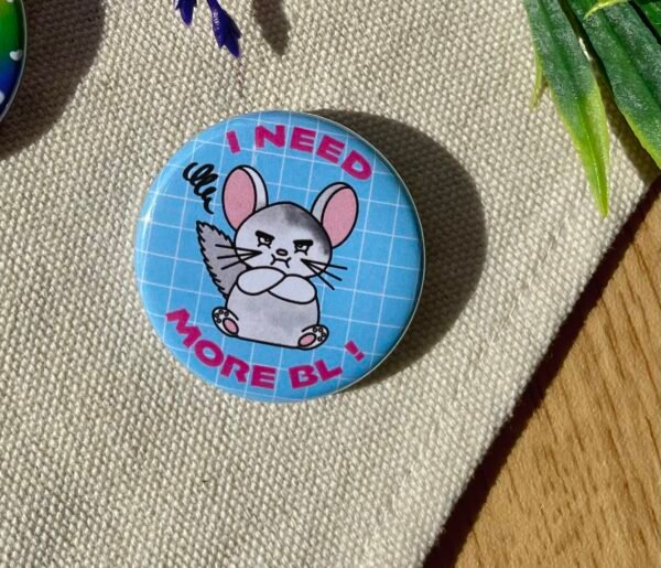Badge rond More BL - Hors collection