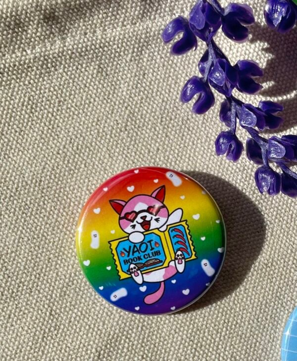 Badge rond Yaoi book club - Hors collection