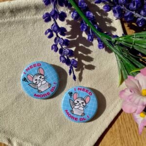 Badge rond More BL - Hors collection