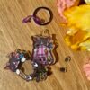 Porte-clés shaker Quick'n'Sweets - avec 6 charms + attaches - Collection Pause gourmande