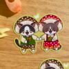 Sticker individuel Les chat-pignons - Collection Cosy Fall