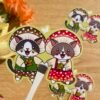 Sticker individuel Les chat-pignons - Collection Cosy Fall